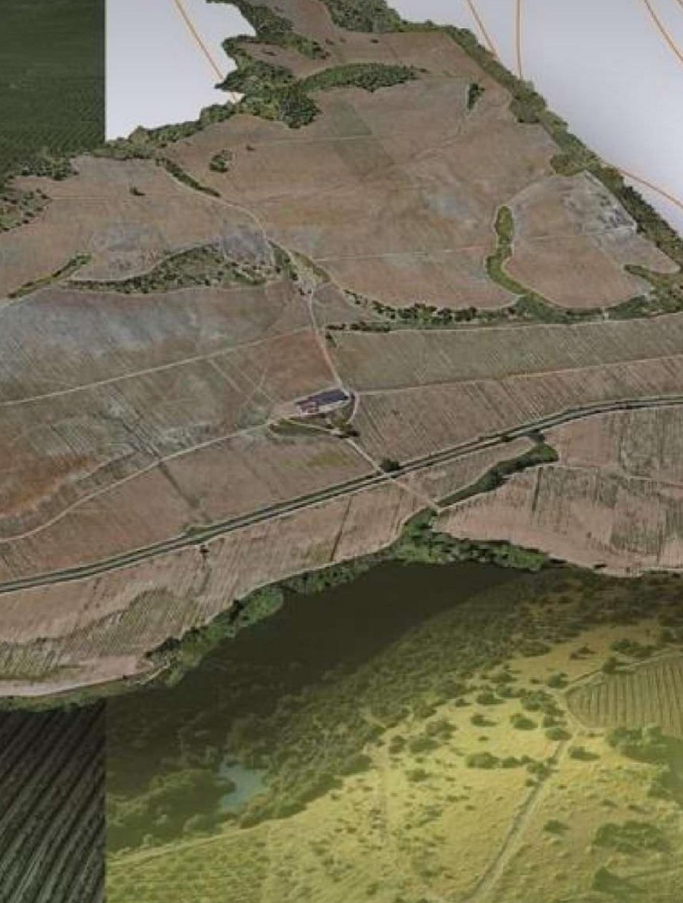 La finca entre dos ríos